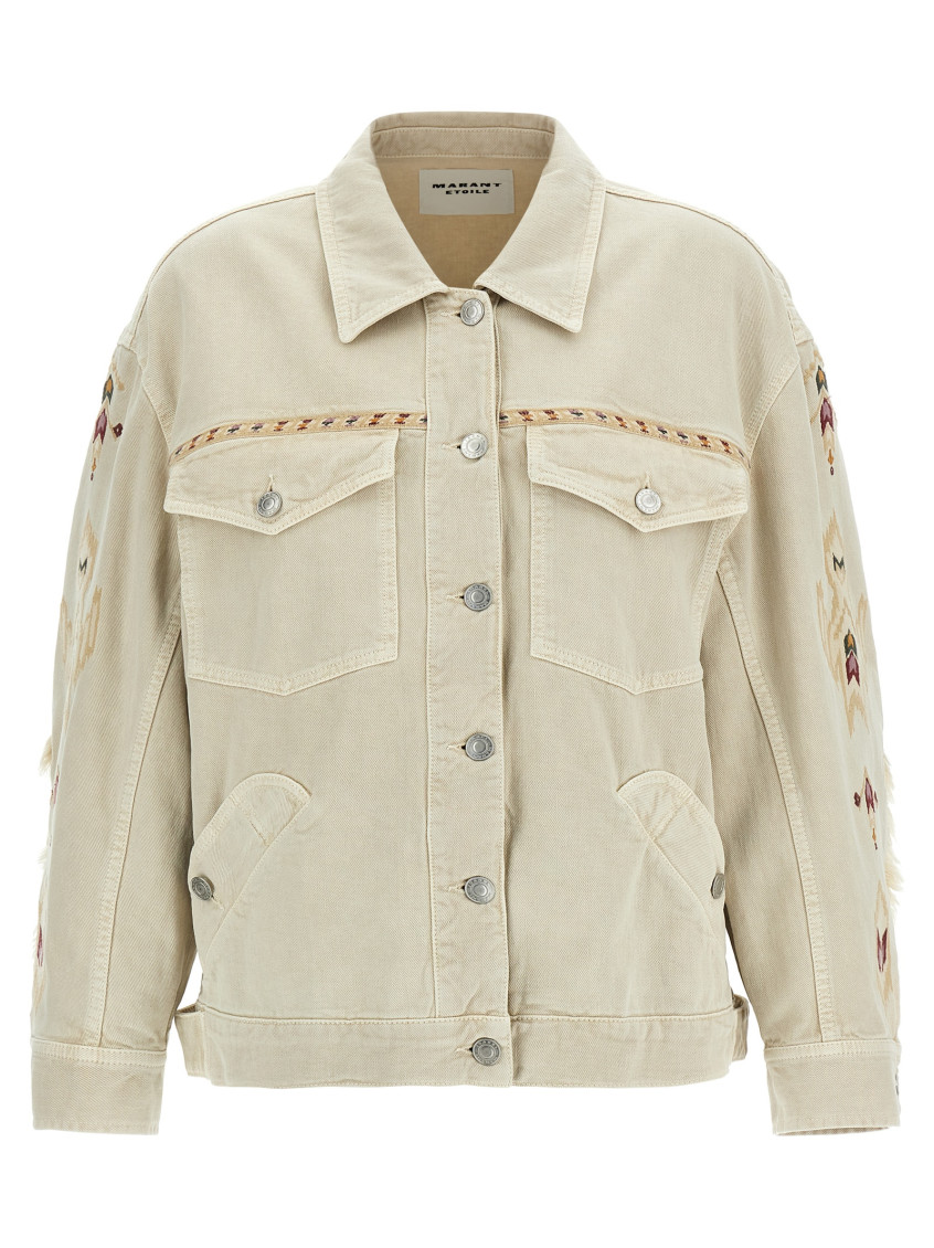 Isabel Marant Étoile Jacket Isabel Marant Etoile Woman Color Ecru In Beige