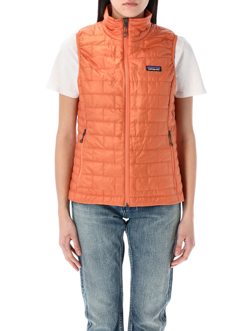 Patagonia Nano Puff Vest In Orange