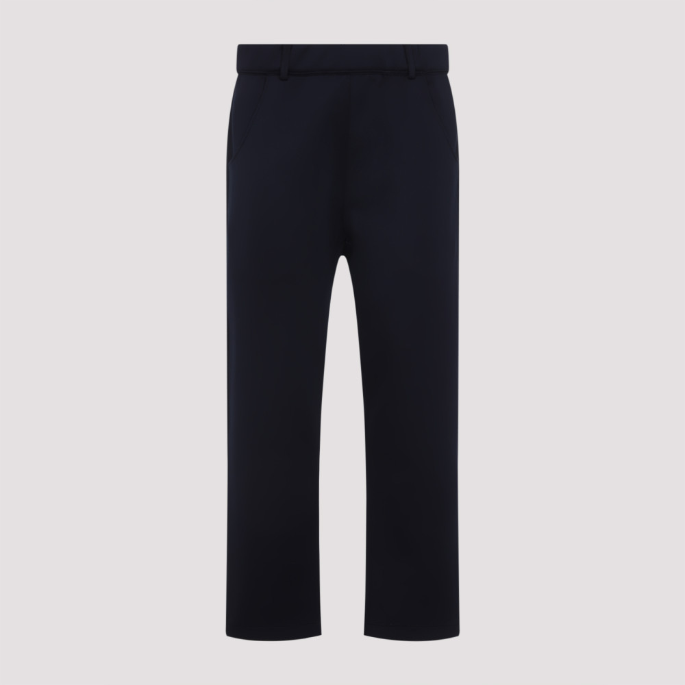 Prada Track Pants Polyester Belt Loops In Blue