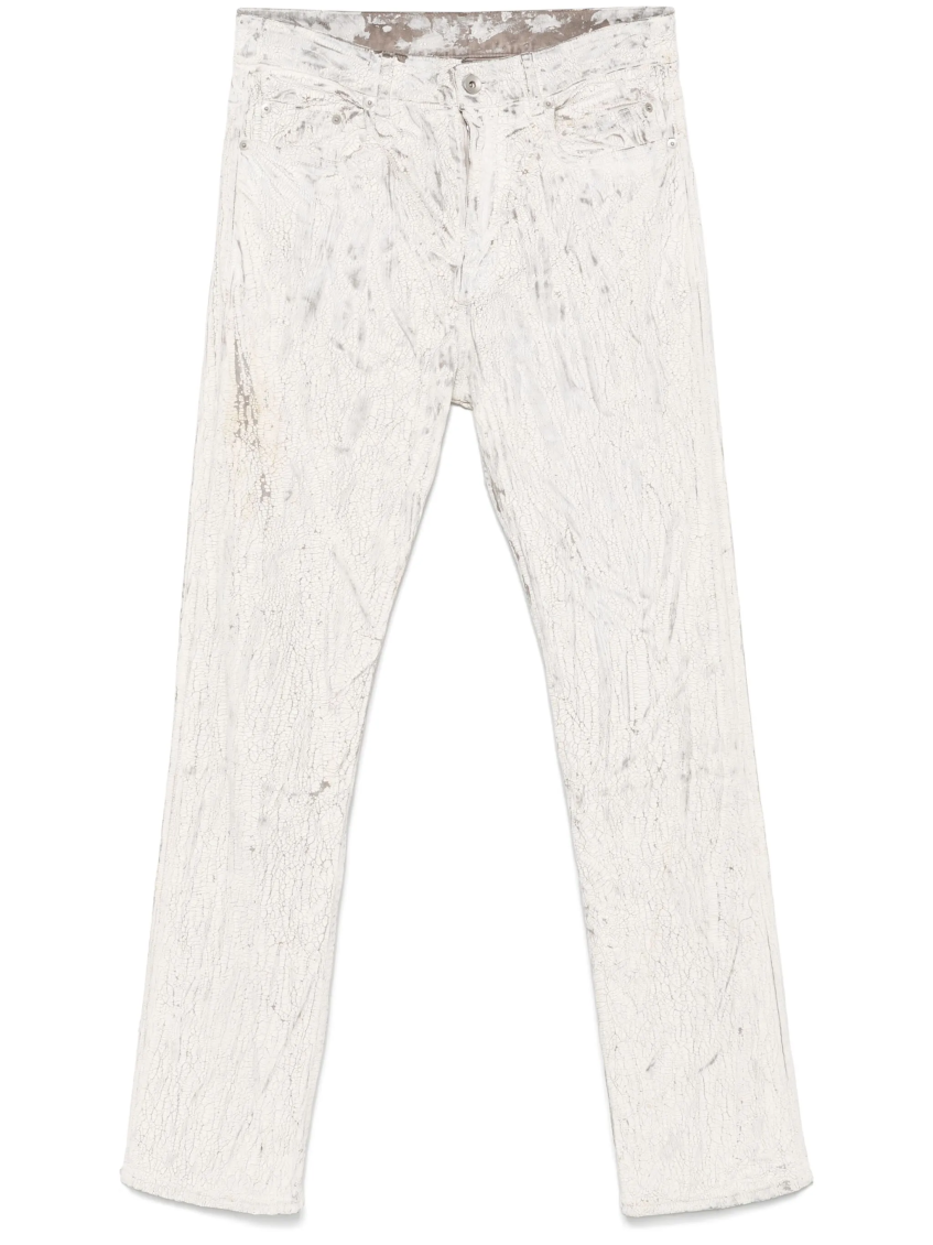 Rick Owens Headon Trousers In White