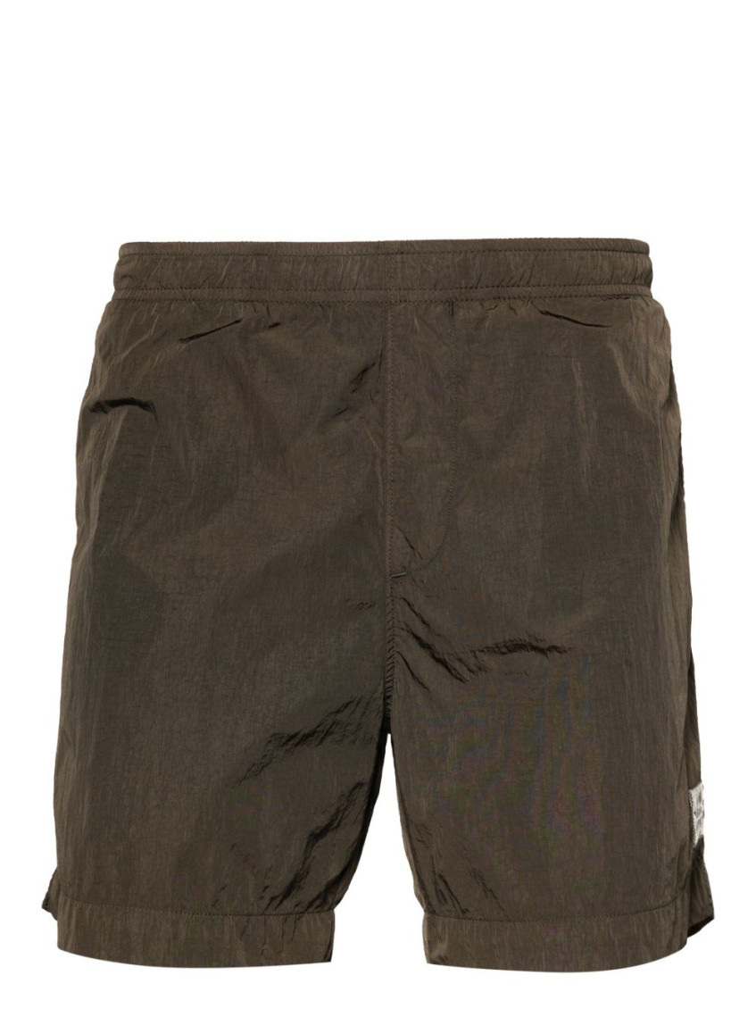 C.p. Company C.p.company Logo Swim Shorts In Polyamide