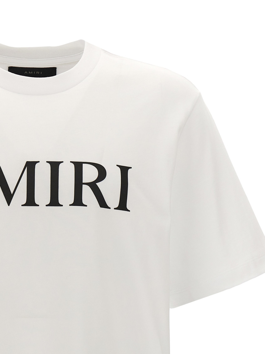 Amiri White Core Logo T-shirt for Men Online India at Darveys.com