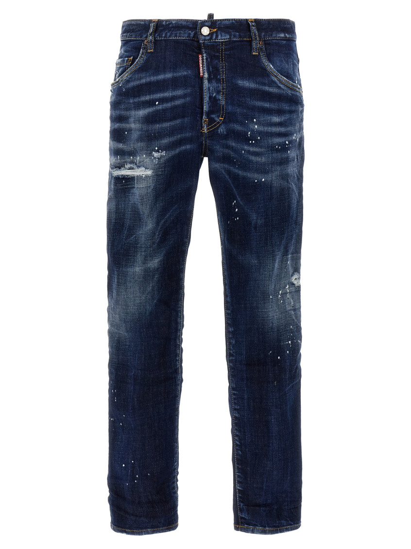 Shop Dsquared2 Blue Skater Jeans