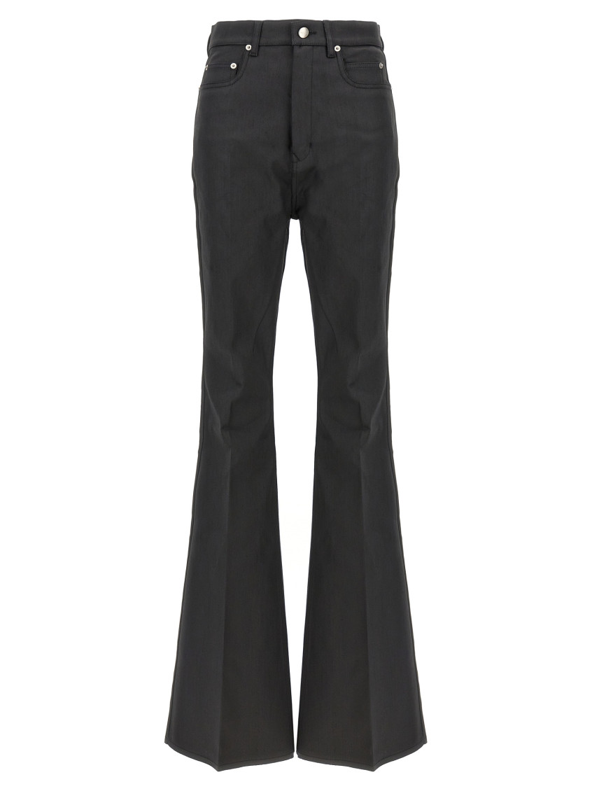 Rick Owens Black Bolan Bootcut Jeans for Women Online India at 