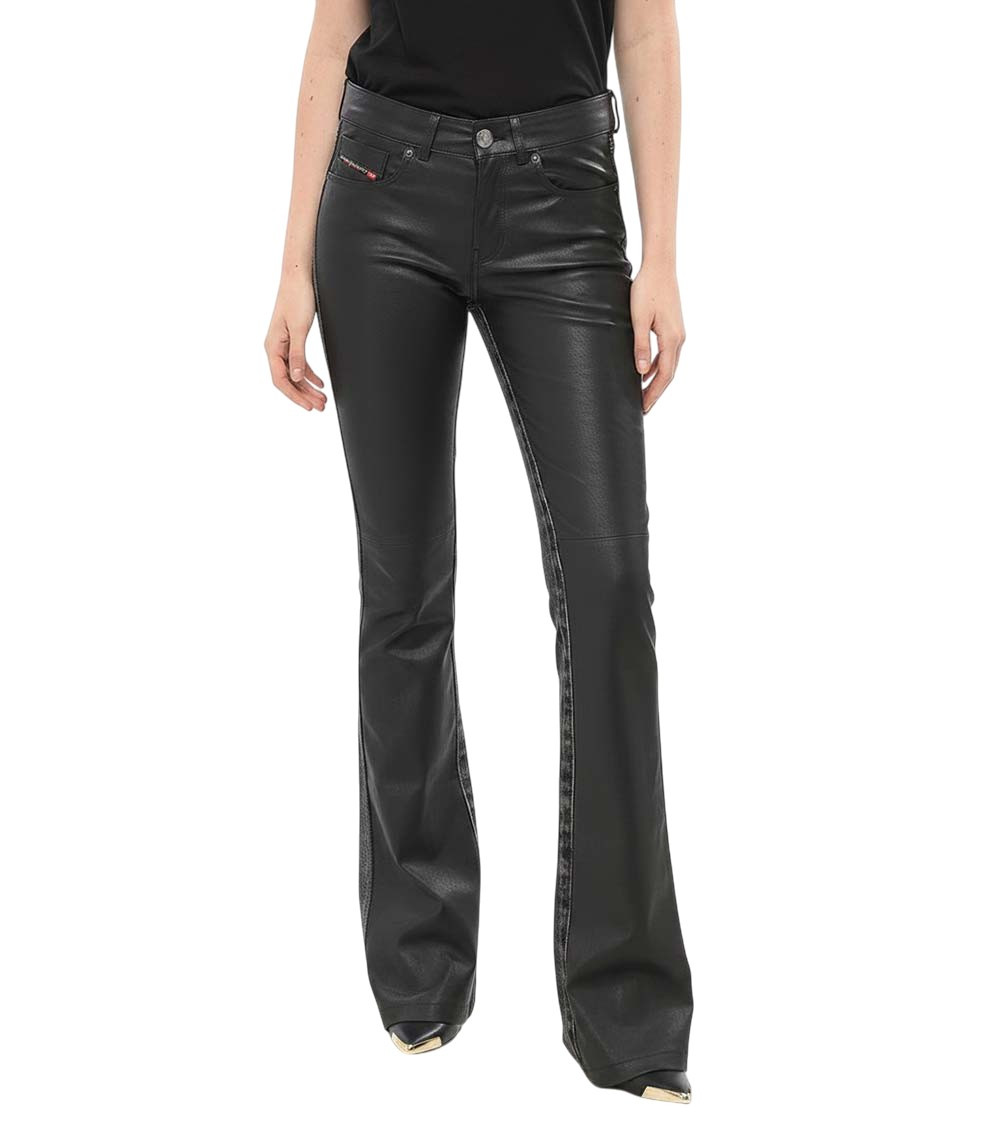 Diesel Black Bootcut Pants