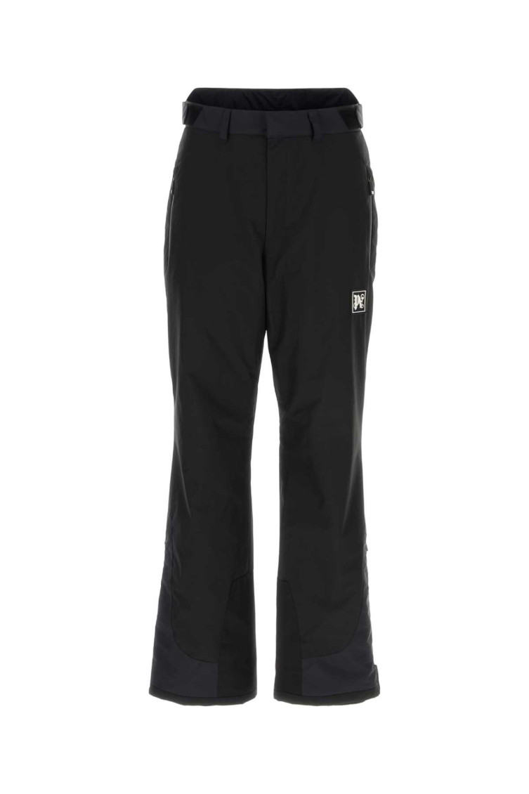 Palm Angels Ski Club Padded Ski Bottoms In Black