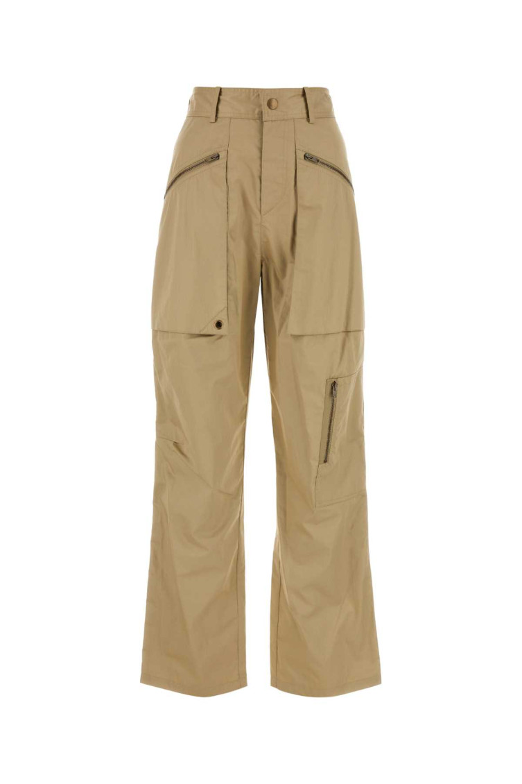 ISABEL MARANT BROWN WIDE LEG PANT