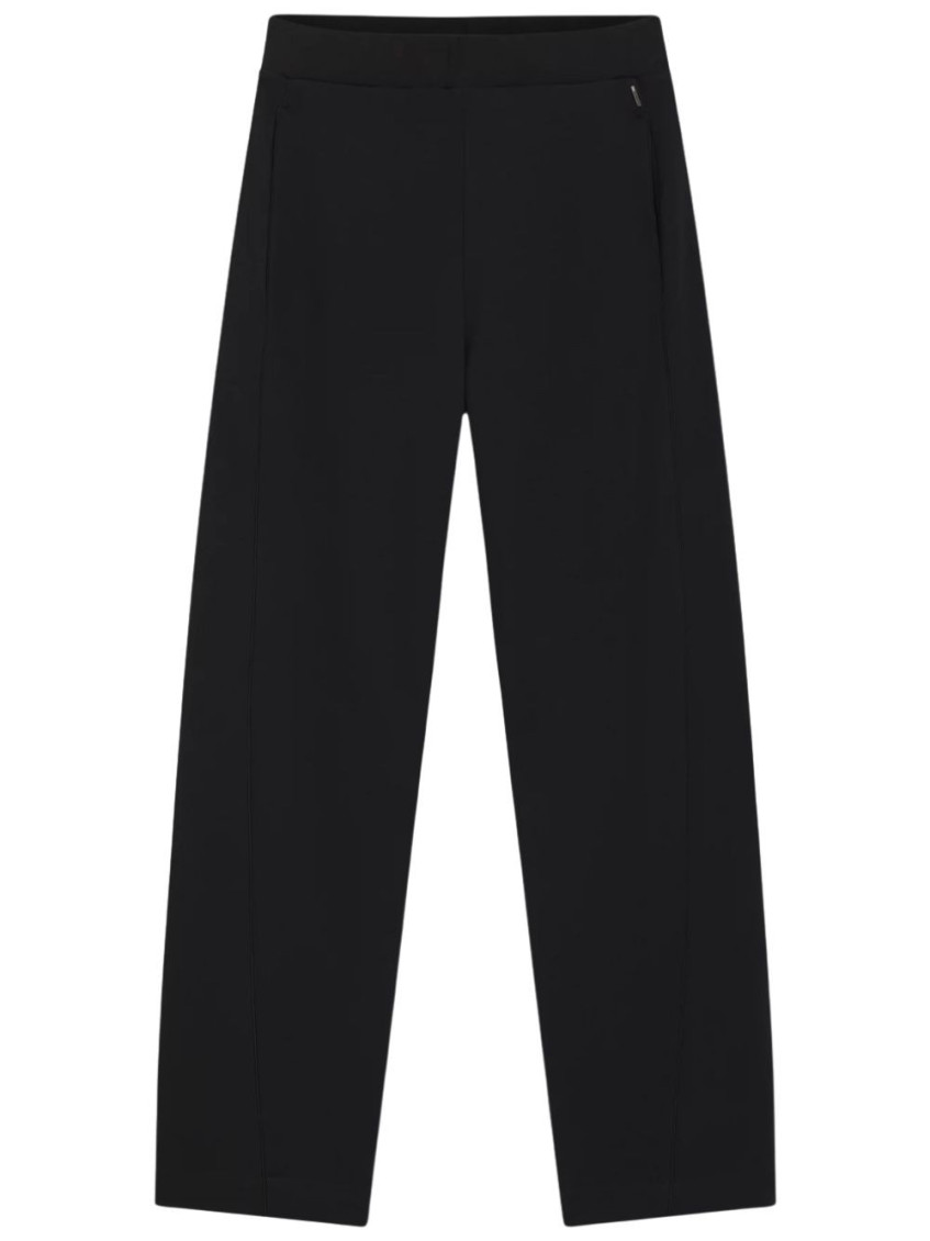 Hugo Boss Black Cotton Track Pants In Black