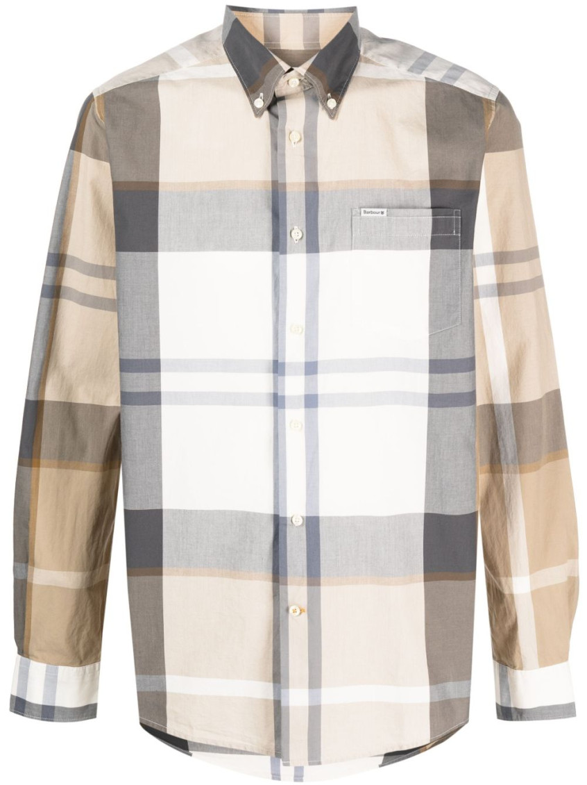 BARBOUR BEIGE HARRIS TAILORED SHIRT