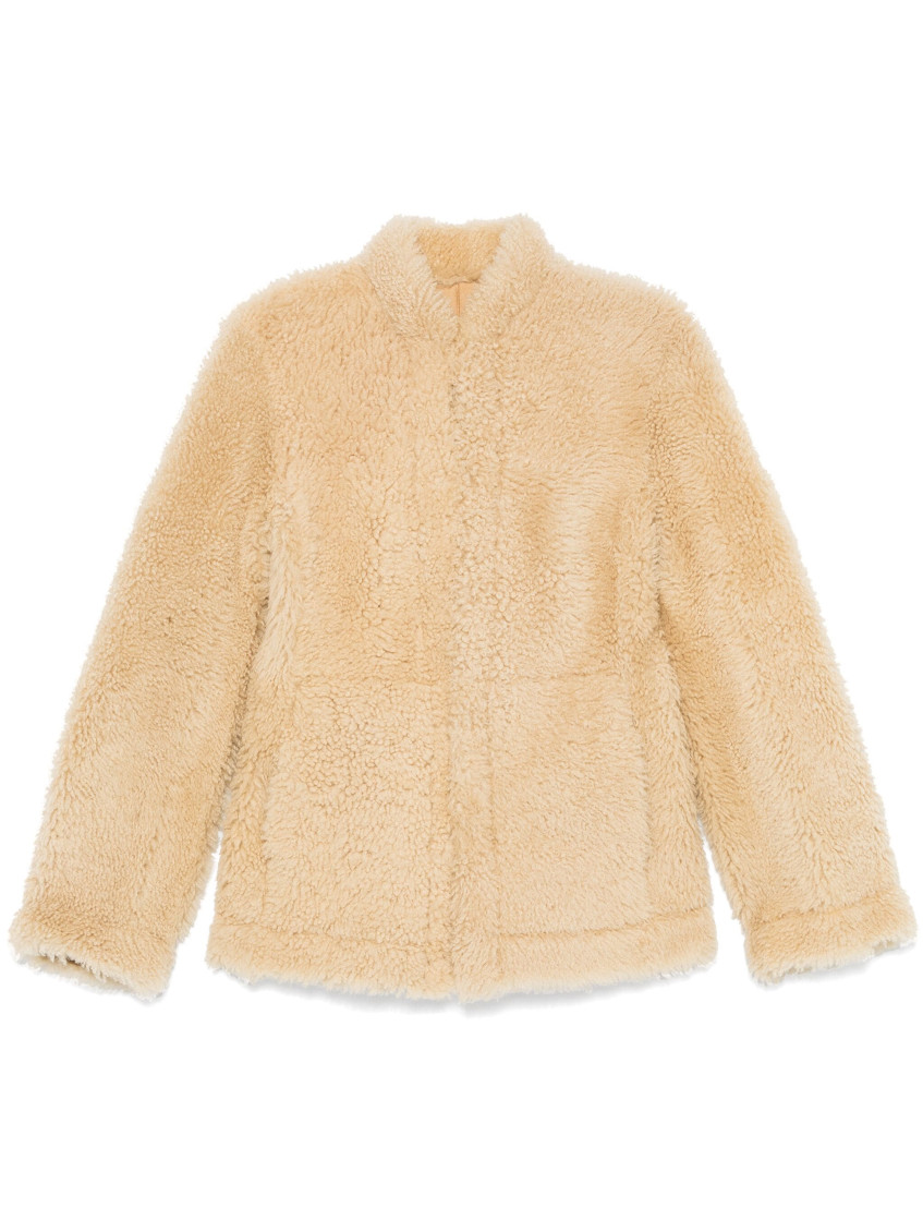 Totême Beige Cinched Jacket In Beige