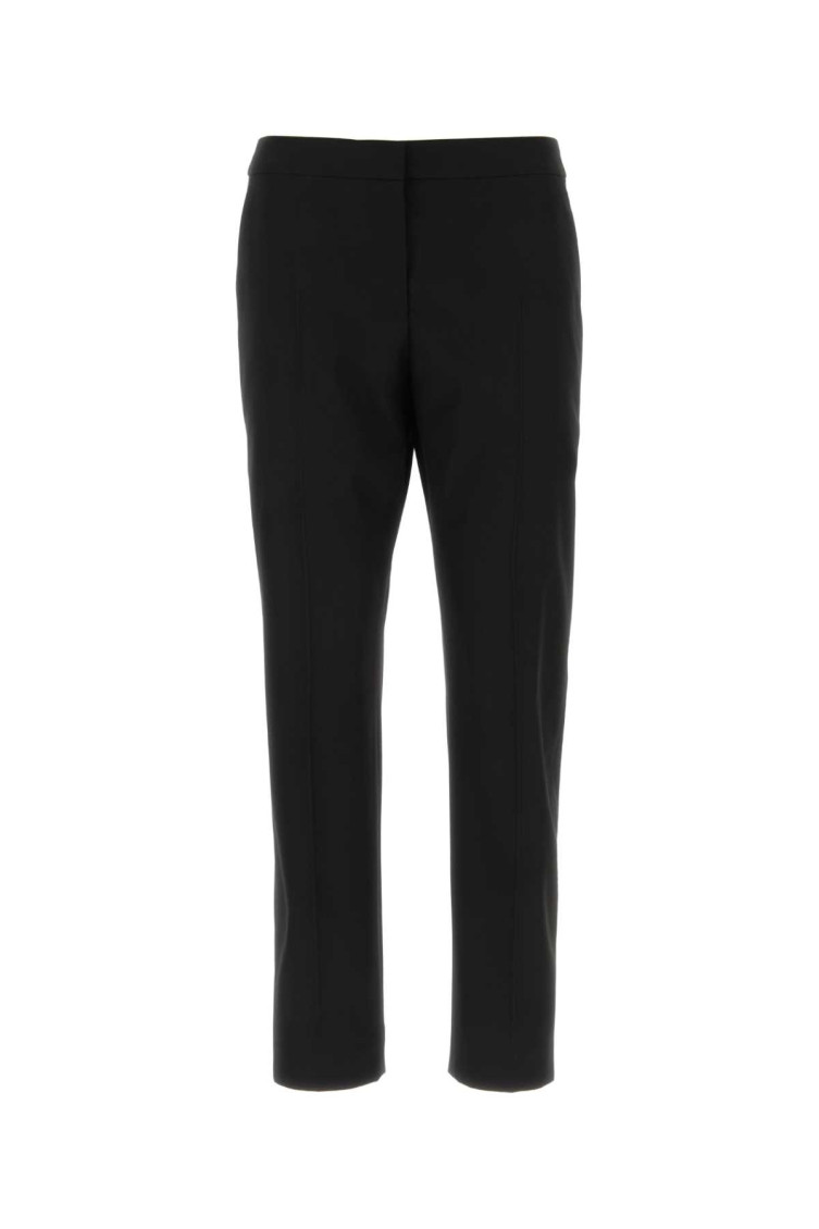 Shop Dries Van Noten Black Twill Poumas Pant