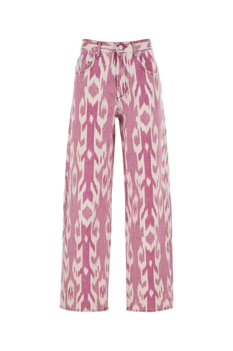 Isabel Marant Light Pink Joanny Jeans In Light Pink