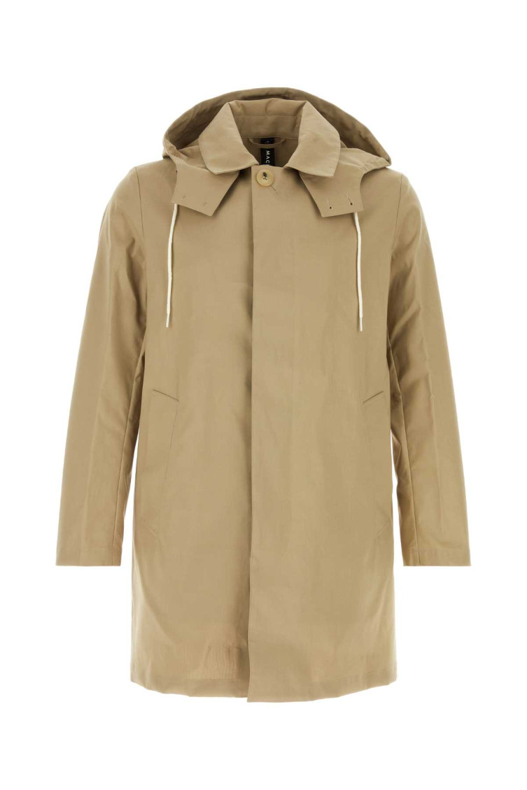 Mackintosh Beige Cotton Cambridge Jacket In Beige