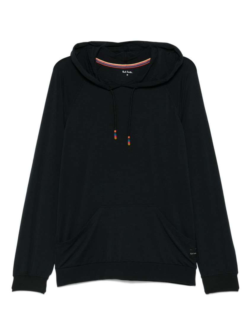 Paul Smith Hoodie With Drawstring Hood And Front Pouch Pocket
