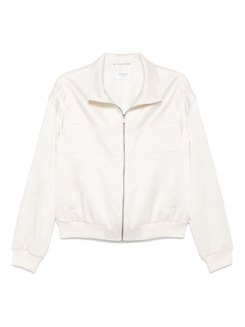 Saint Laurent Teddy Jacket In Satin