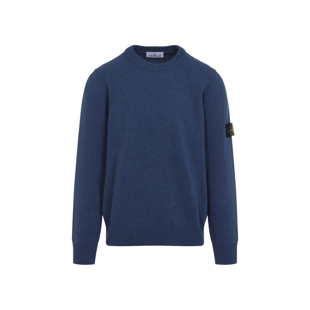 Stone Island Felpa Classica In Blue