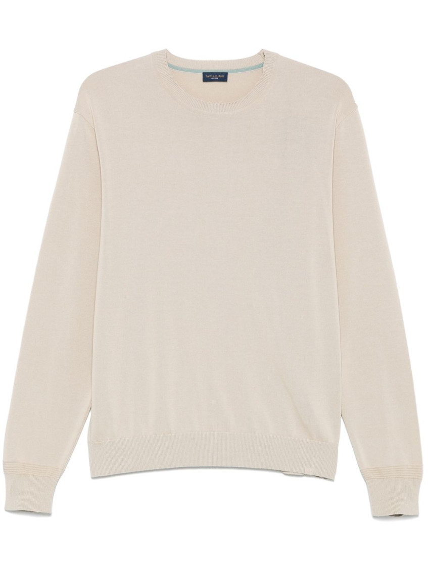 Paul & Shark Beige Crew Neck Sweater