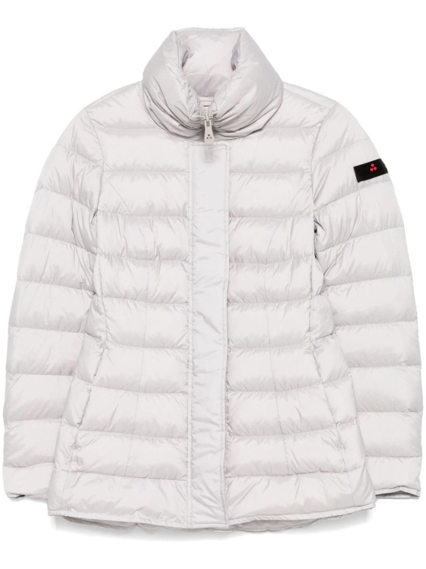 Peuterey Grey Flagstaff Mqs 02 Jacket In White