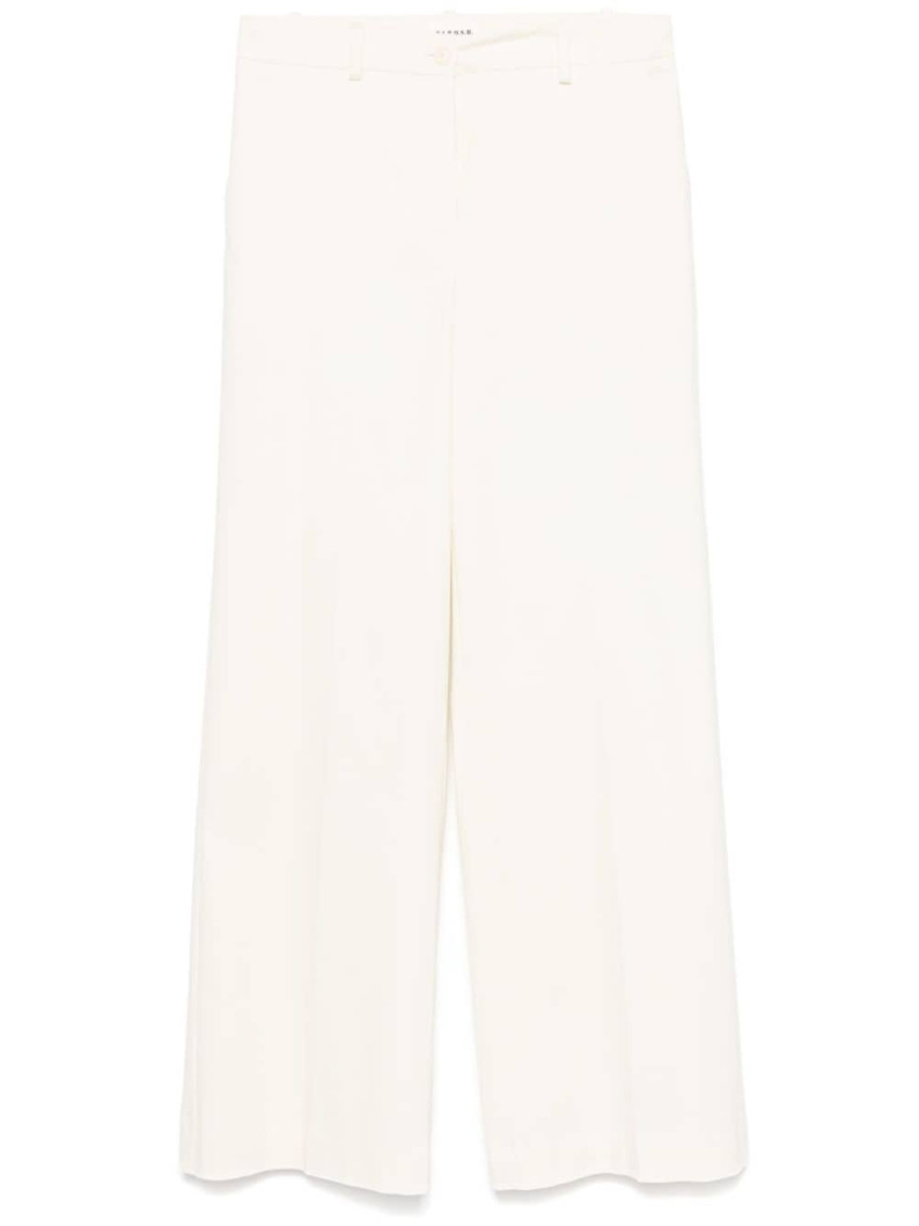 P.a.r.o.s.h . Crew Cotton Blend Trousers In Pink