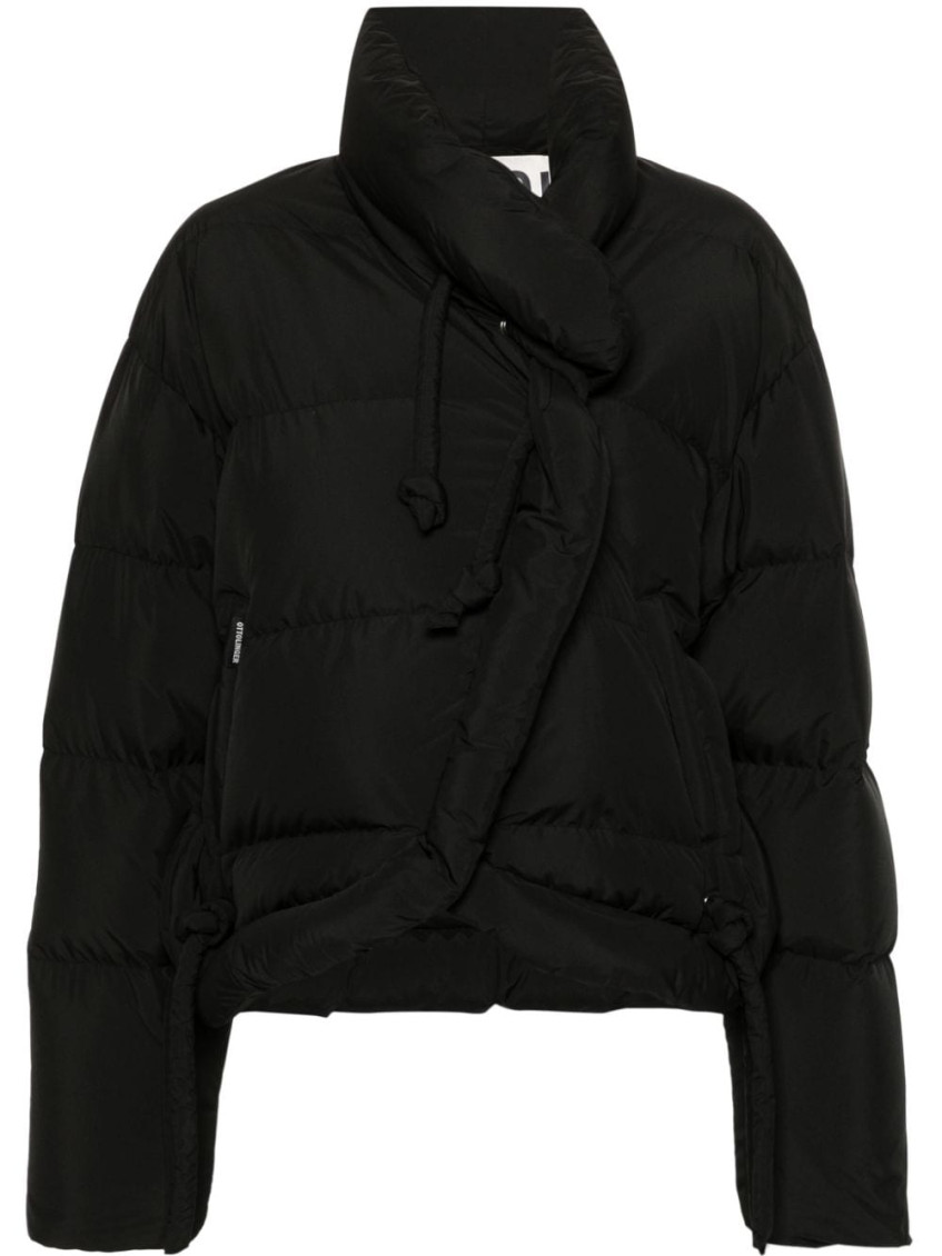 Ottolinger Asymmetric Short Down Jacket In Black