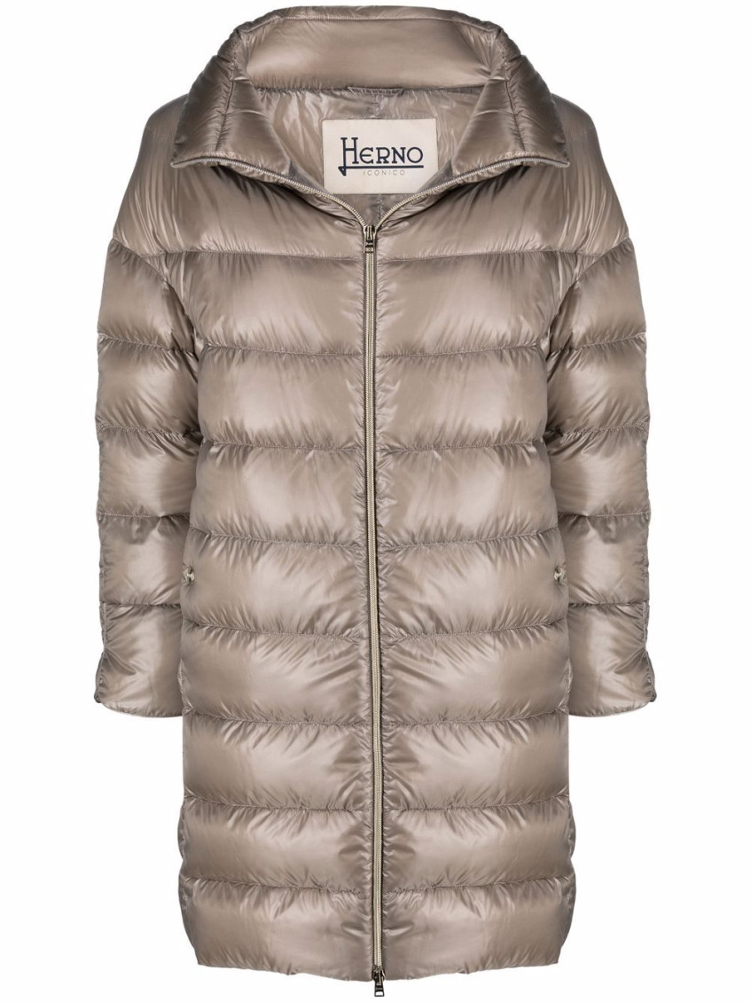 Herno Down-feather Mid-length Coat