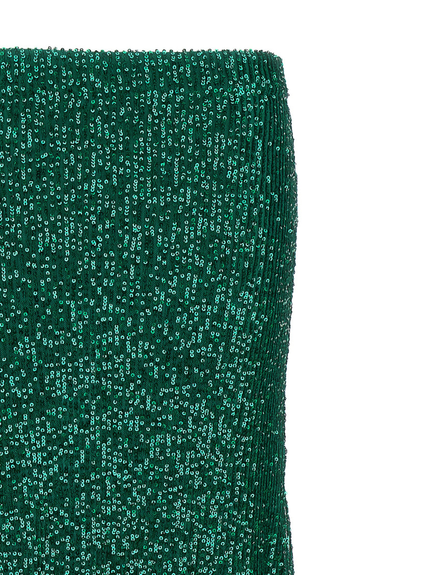 スカート LE TWINS 'Maria Cristina' long skirt (MARIACRISTINA VERDE) Le Twins Green Maria Cristina long skirt for Women Online