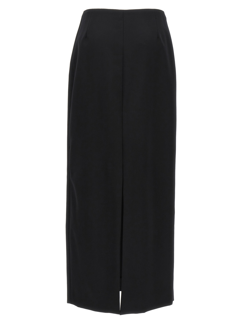 スカート GIVENCHY Long skirt back slit Black Givenchy Black Long skirt back slit for Women Online USA at