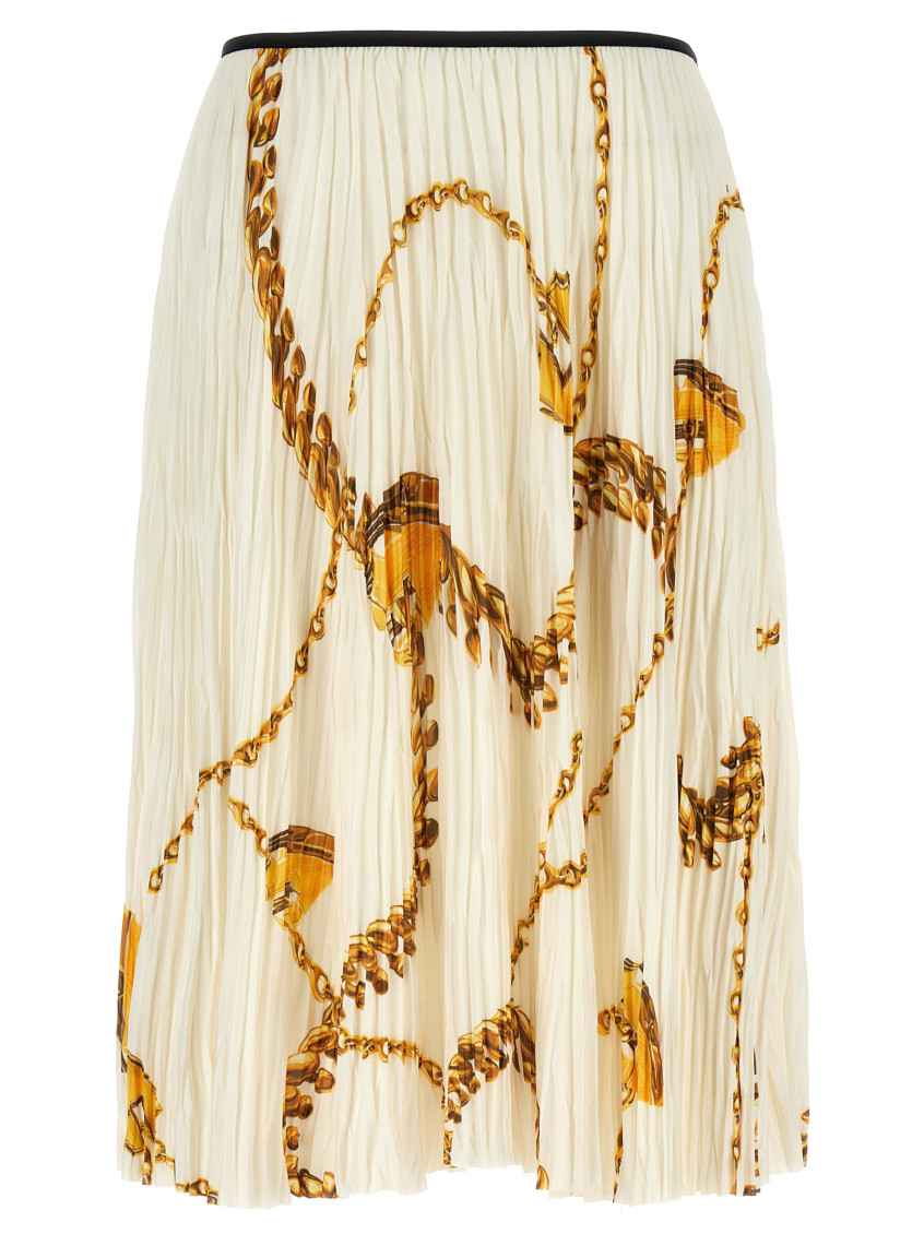 スカート BURBERRY 'Shield' skirt Multicolor 8089700 Burberry Multicolor Shield skirt for Women Online USA at