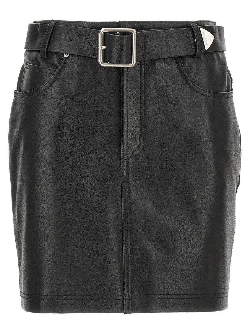 Shop Pinko Black Grenada Skirt