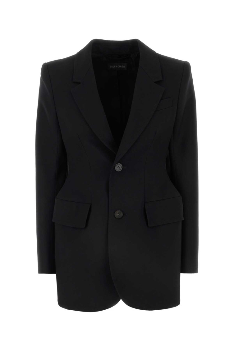 Balenciaga Women's Hourglass Jacket In Black