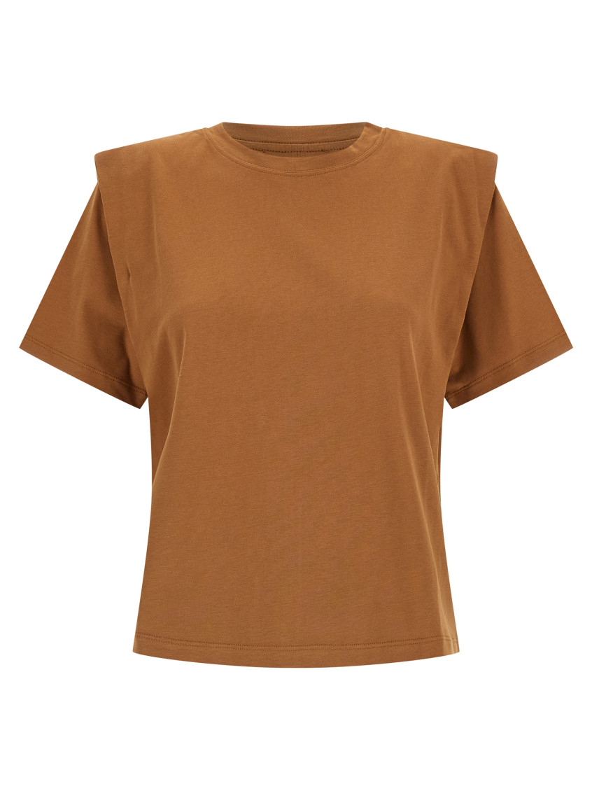 Isabel Marant Zelitos T-shirt In Brown