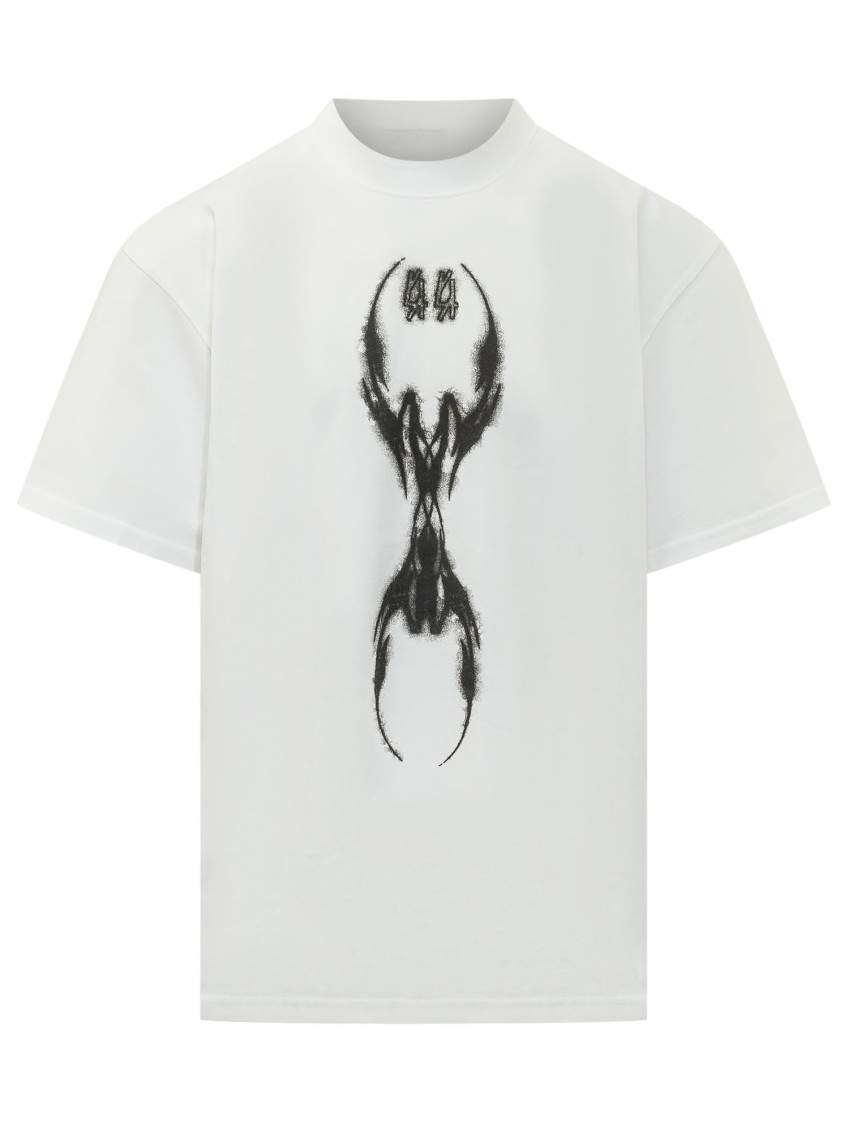 44 Label Group Graphic-print T-shirt In White