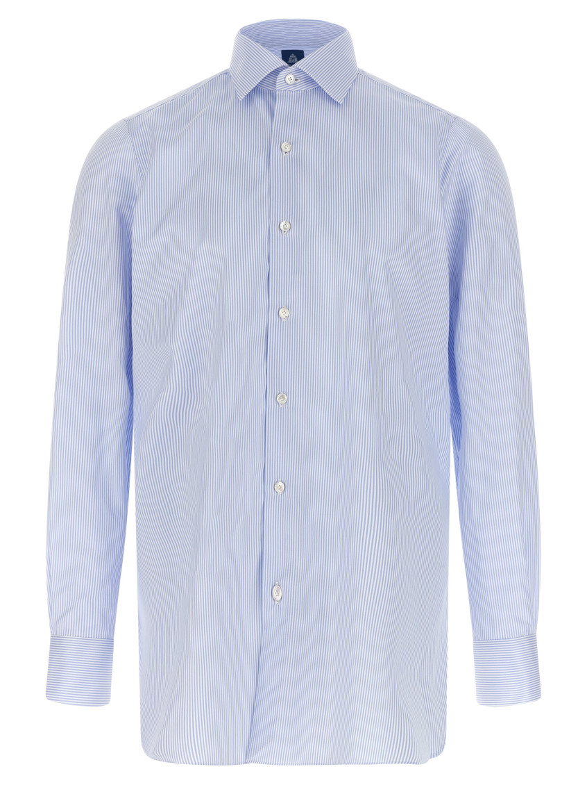 Finamore 1925 Blue Napoli Shirt
