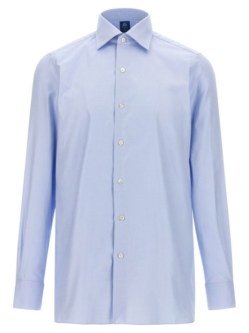 Finamore 1925 Blue Napoli Shirt