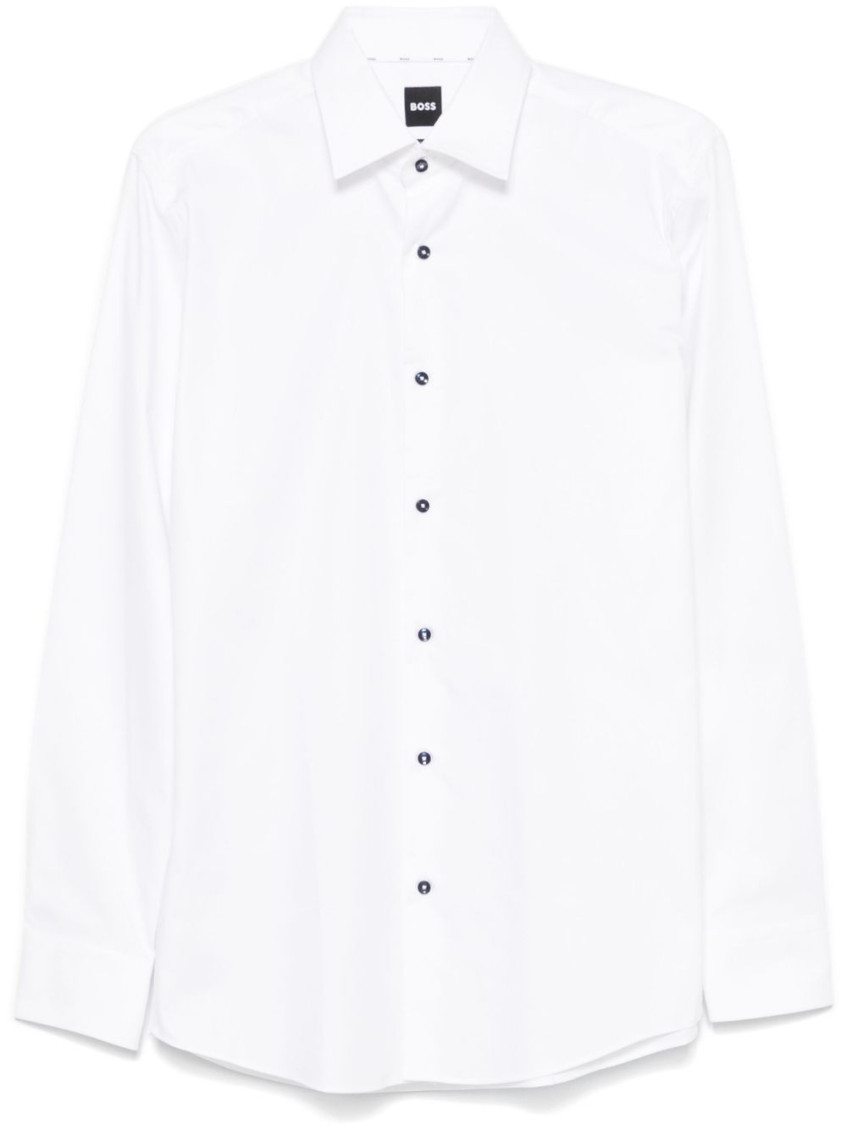 Hugo Boss Hank Shirt In White