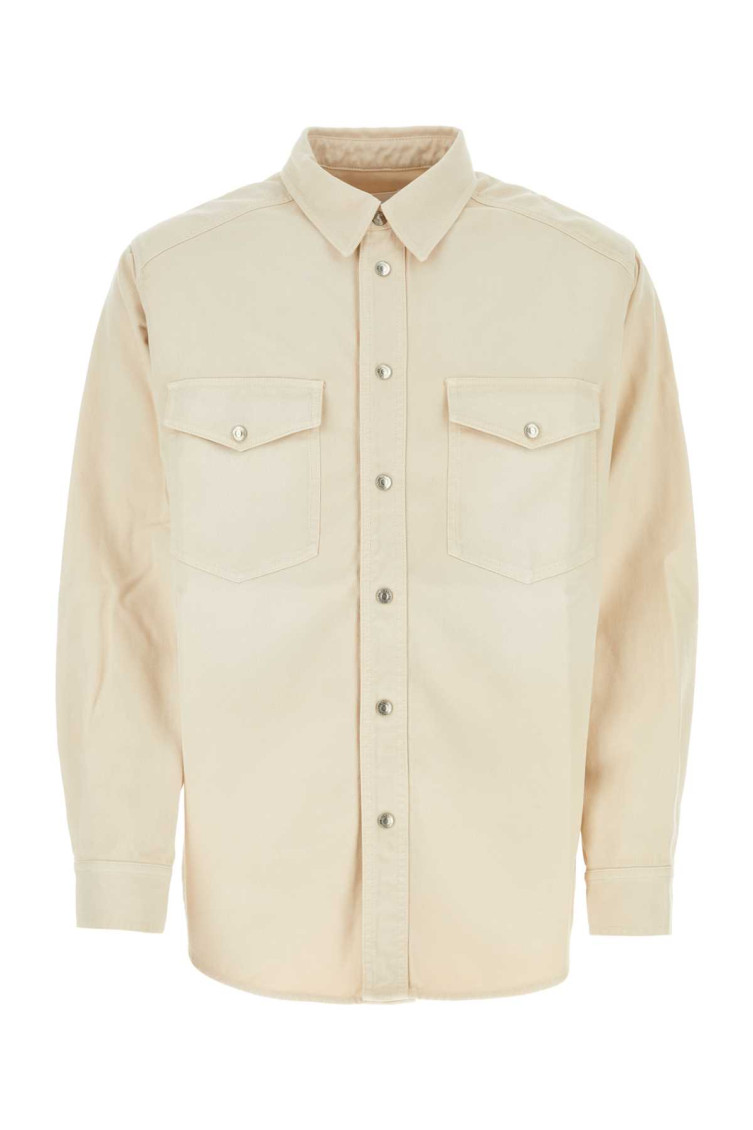 Isabel Marant Beige Ritchie Overshirt In Beige