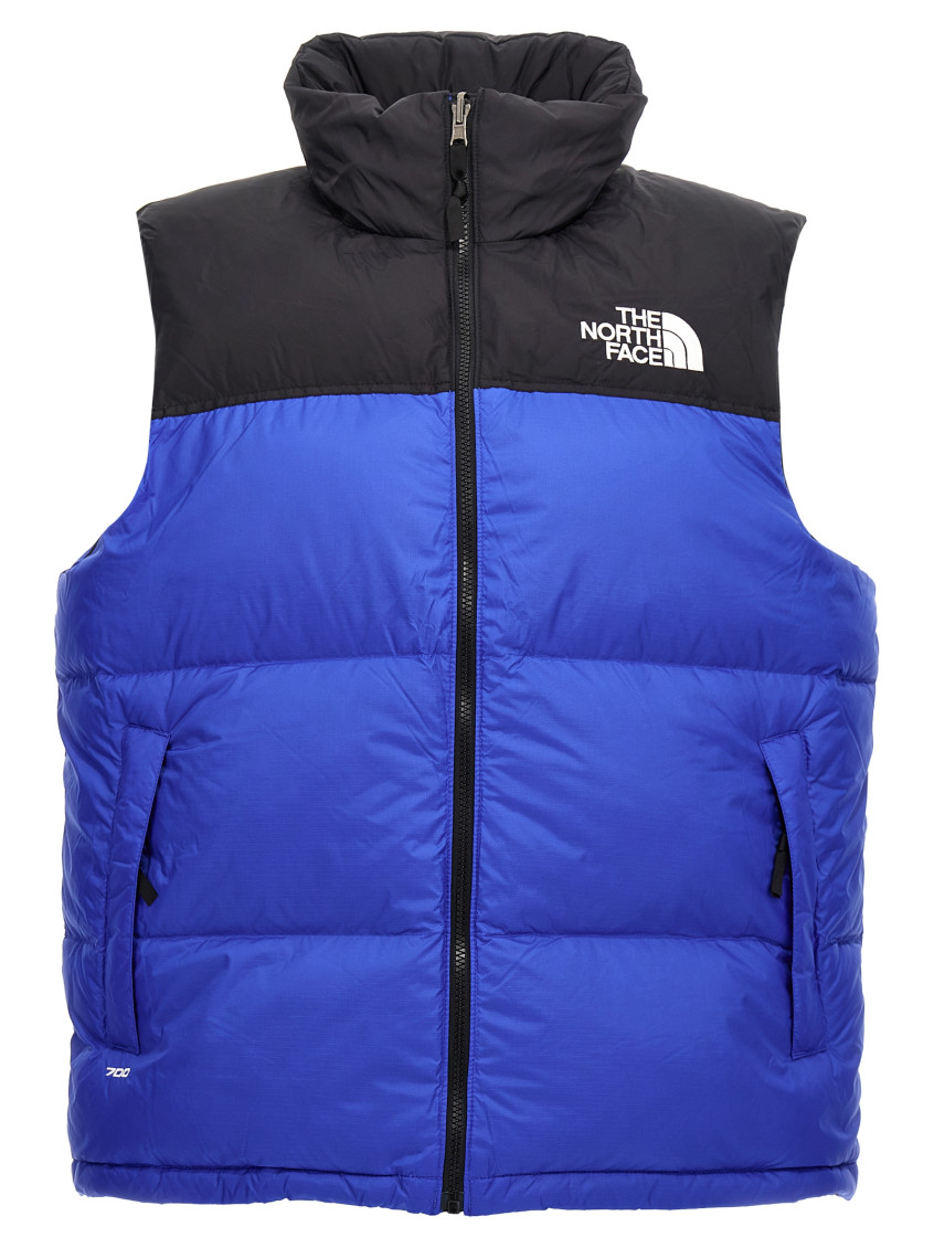 Shop The North Face Blue 1996 Retro Nuptse Vest