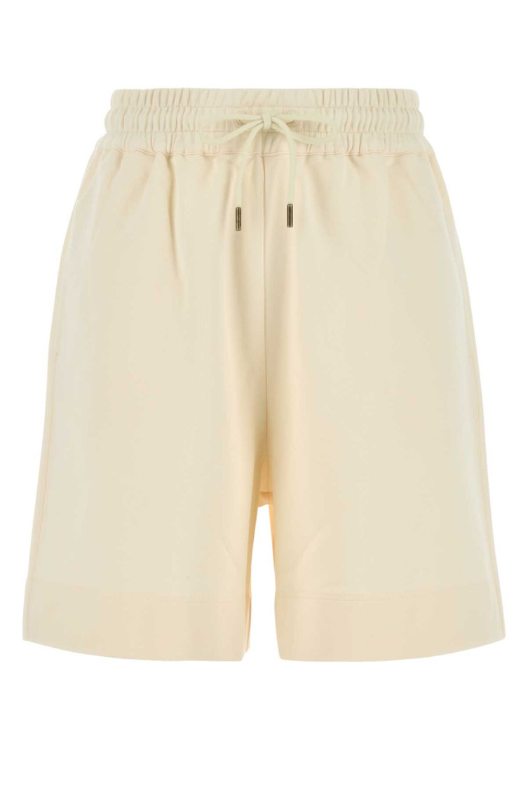 Moncler Outdoor Shorts Trousers Beige In Beige