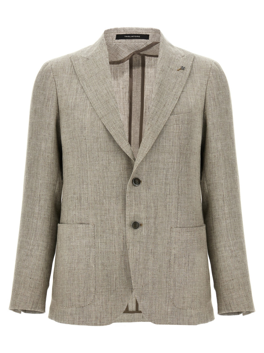 Tagliatore Montecarlo Blazer In Beige