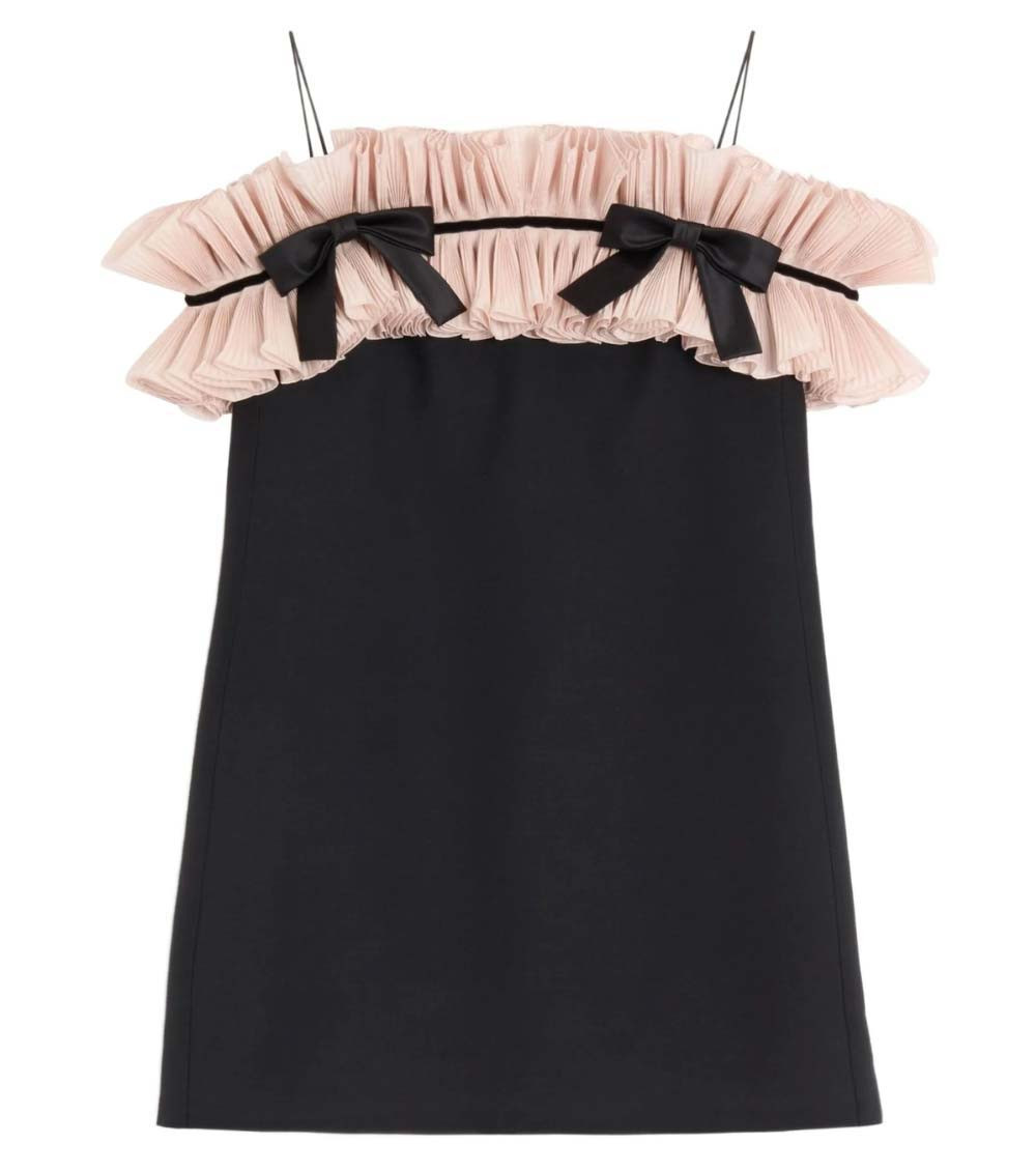 valentino black mini dress Valentino Mini Dress - Black