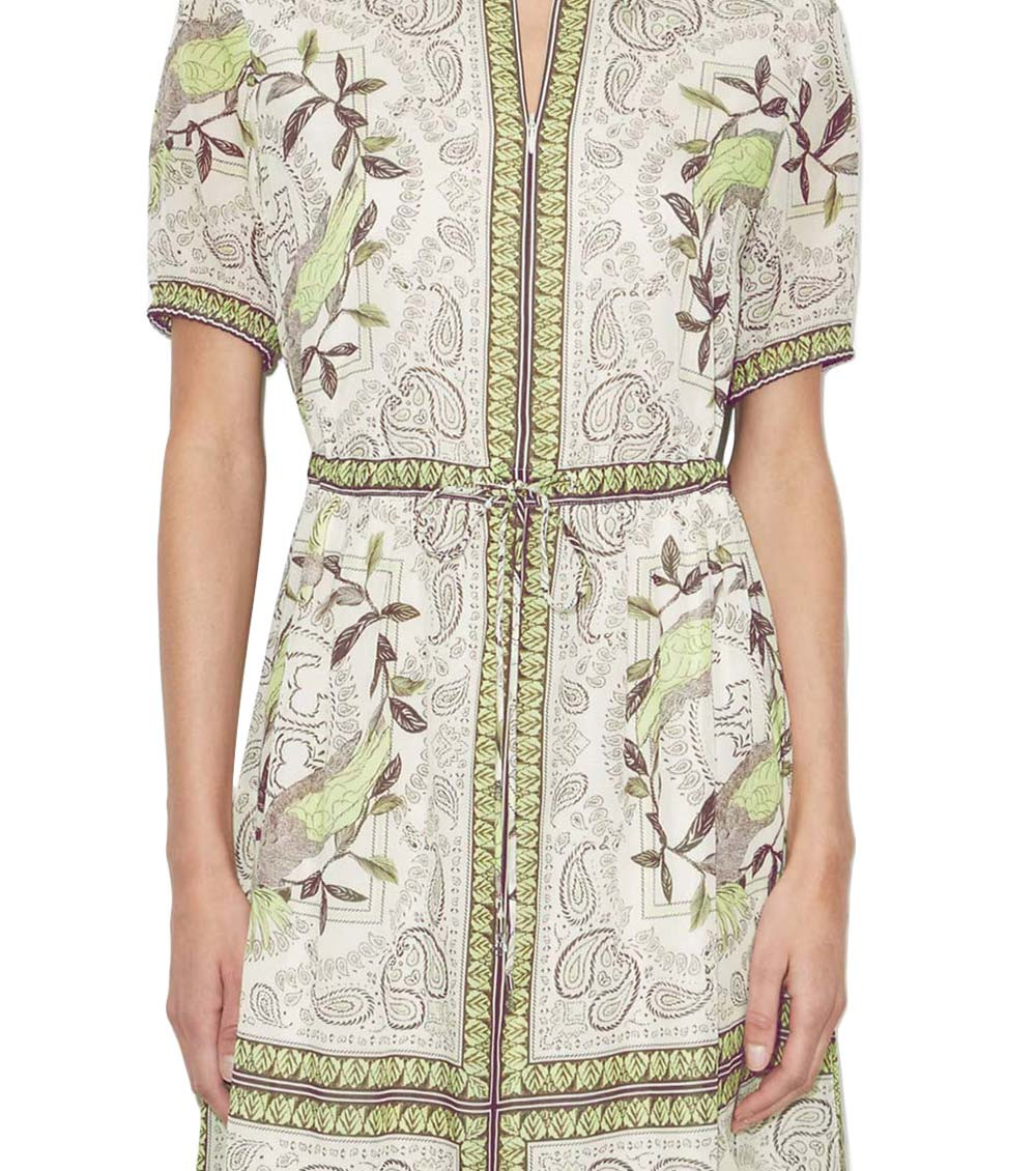 sachin and babi light blue dress Zara Short Dress With Openwork Embroidery 0881/324