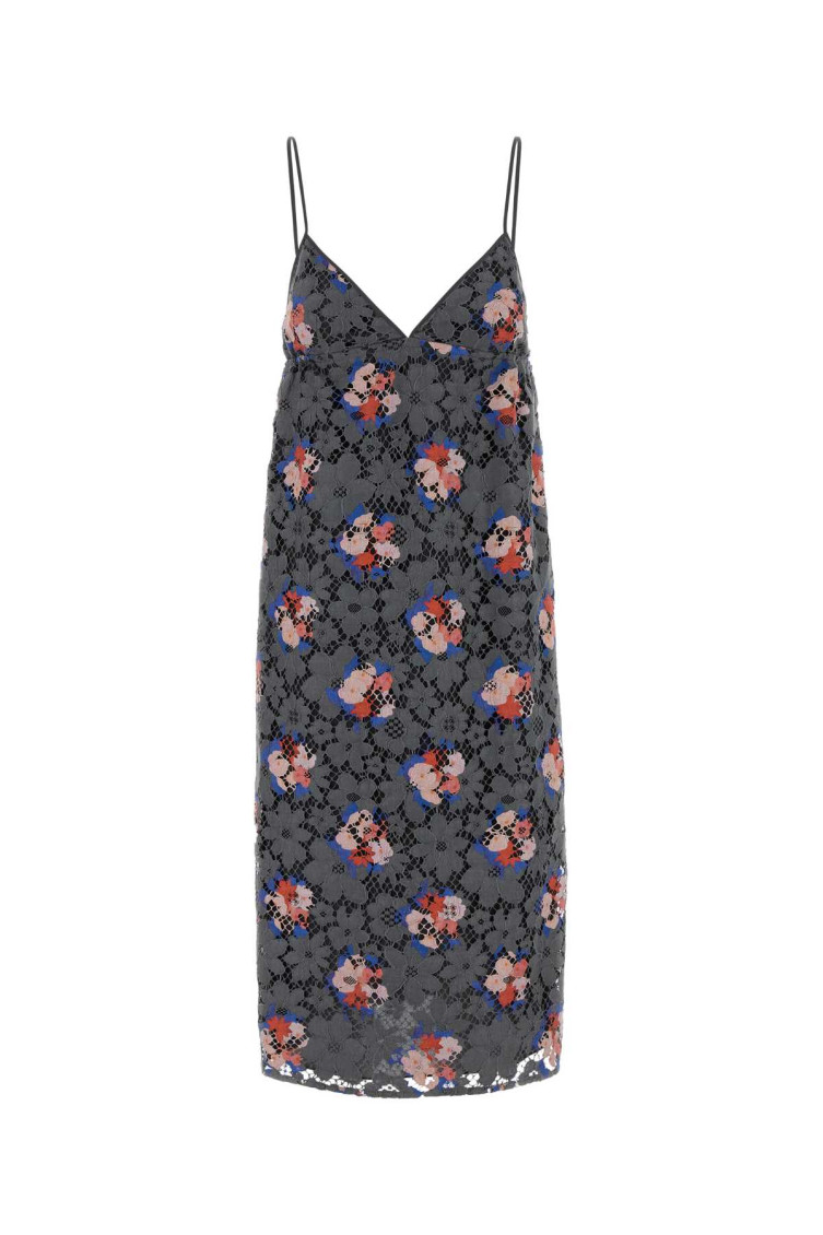 chinese dress ladies Fendi Lace Midi Dress main image 1
