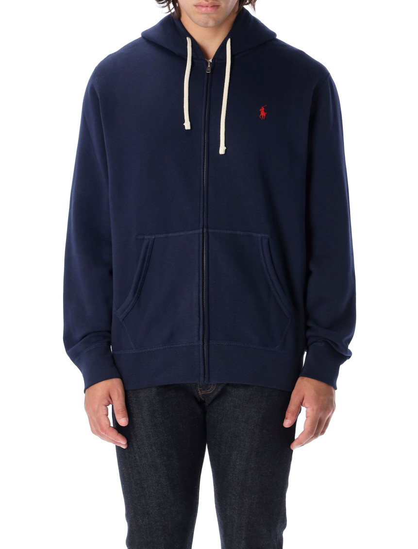 Ralph Lauren Hooded Sweatshirt With Drawstring Kangaroo Pocket
