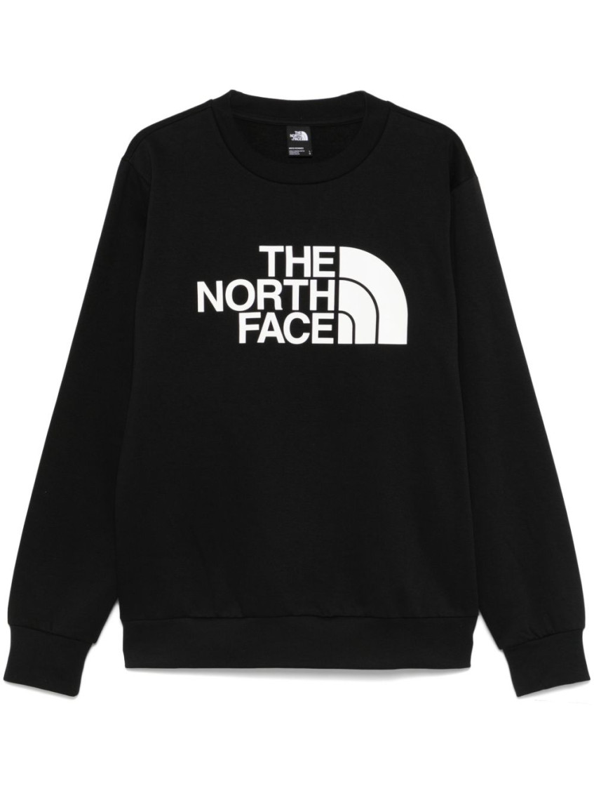 THE NORTH FACE BLACK CREWNECK LOGO SWEATSHIRT 