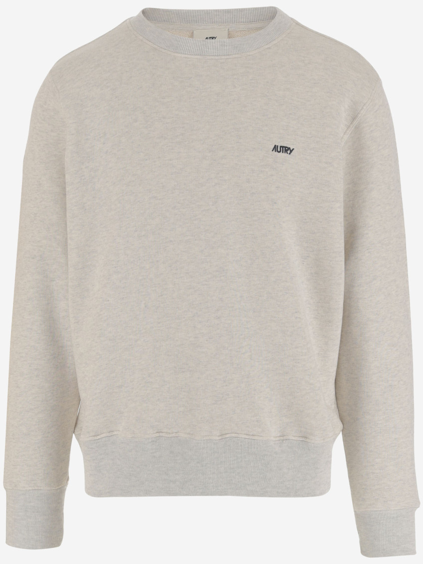 Autry Cotton Sweatshirt With Logo