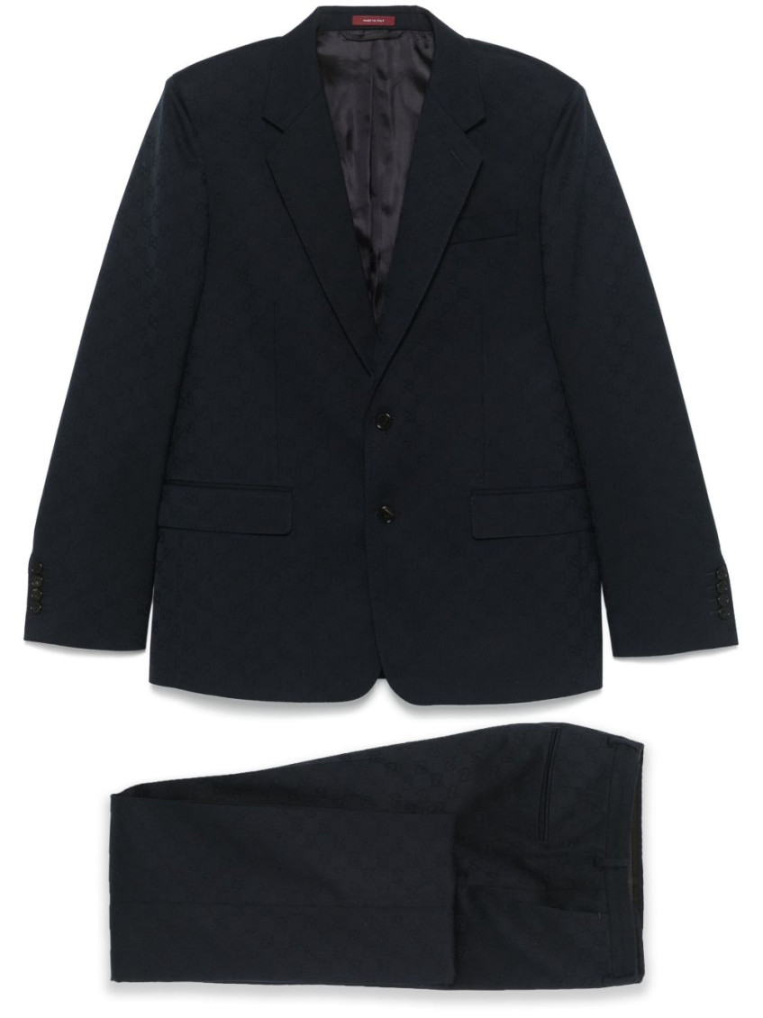 Gucci Men's Wool Single-breasted Suit