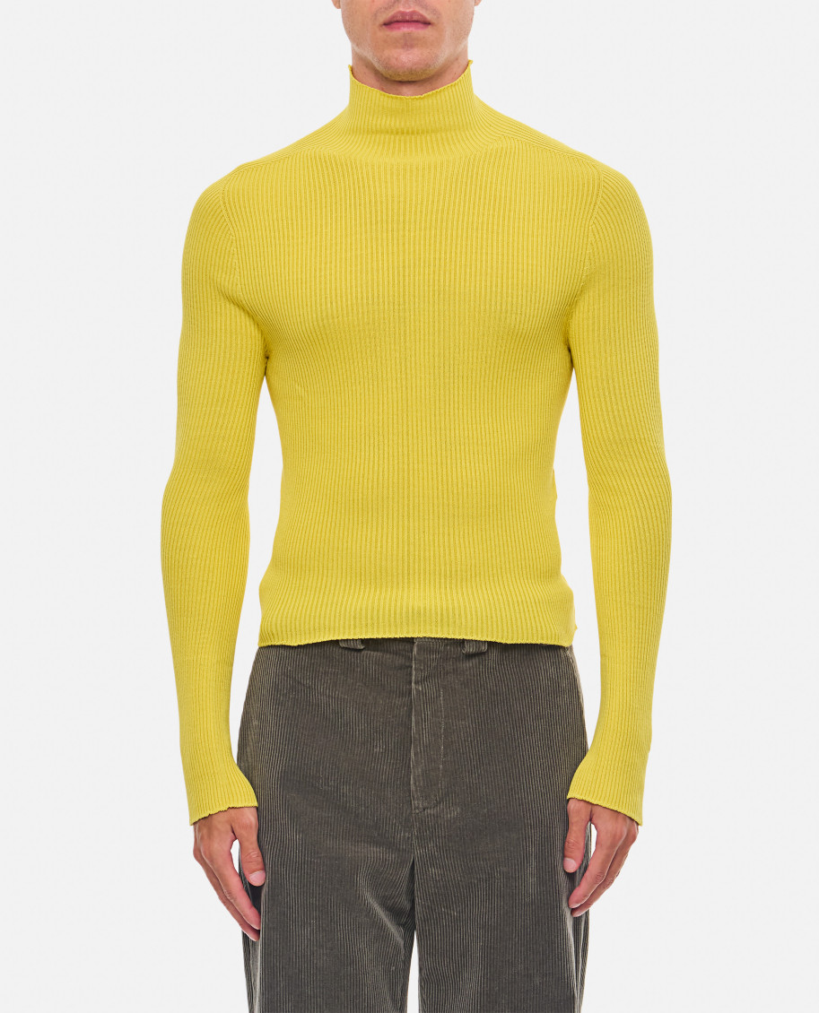 Rier Light Yellow Turtleneck Pullover