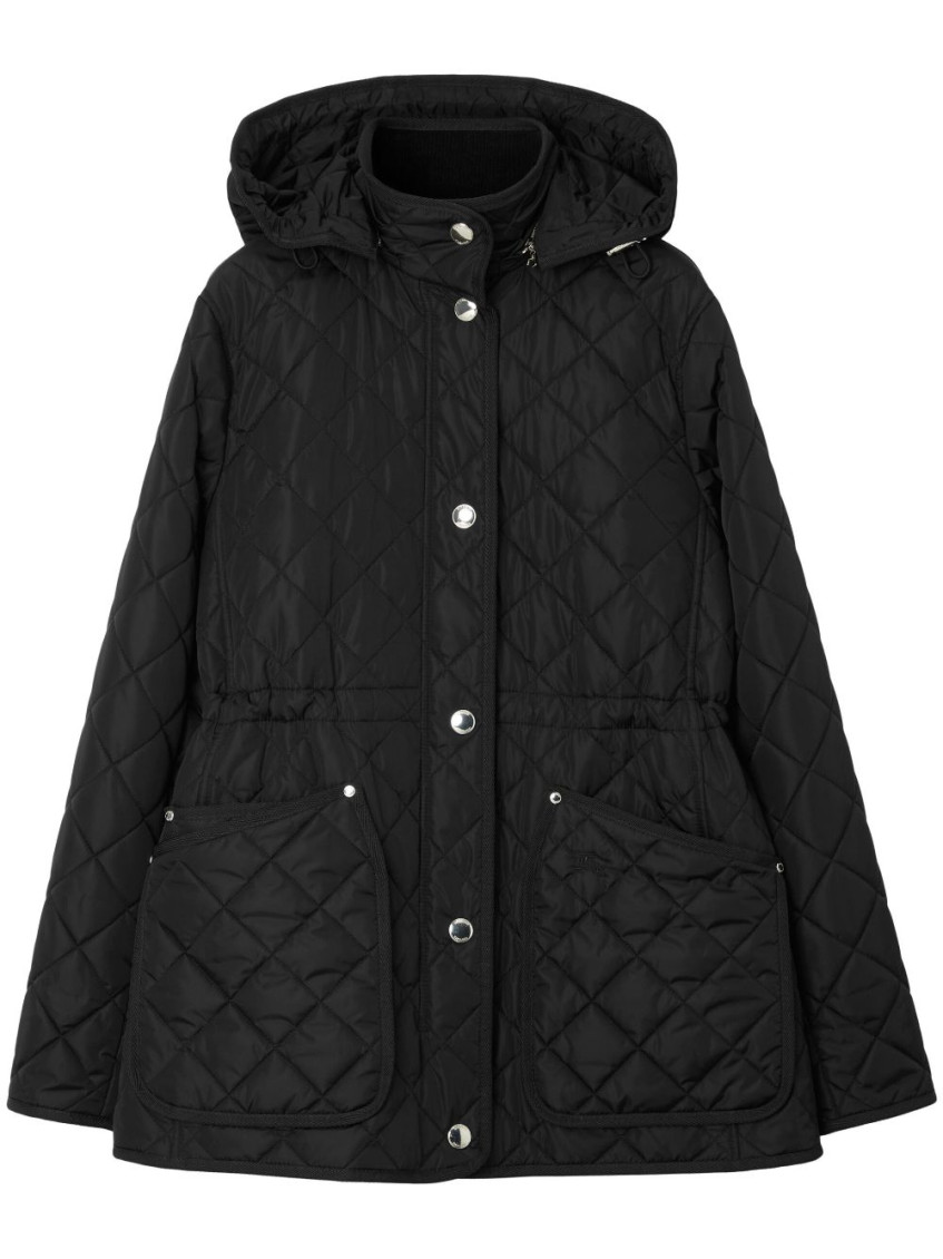 Burberry Black Diamond Quilted Jacket