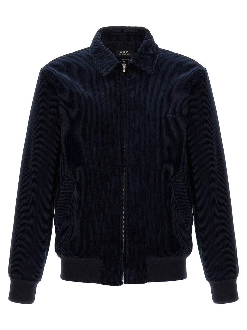 Apc Gilles Jacket A.p.c. In Blue