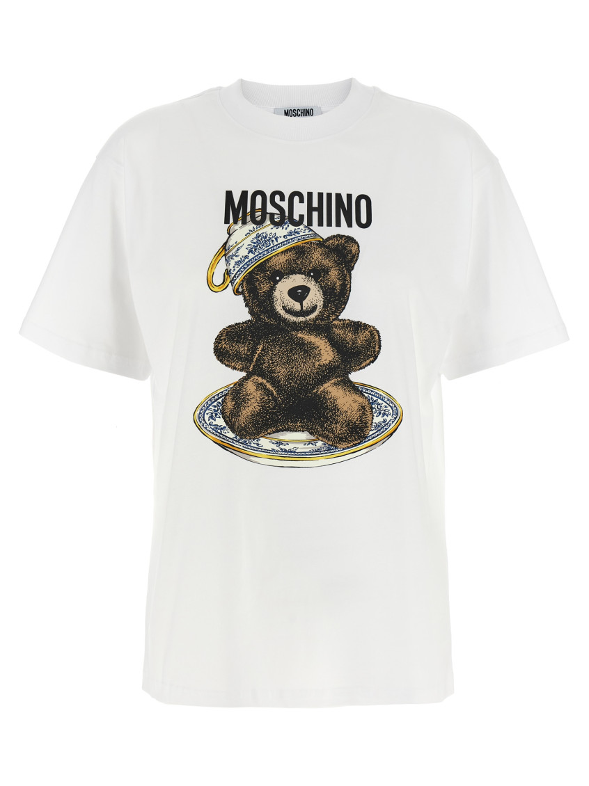 Moschino White Teddy T-shirt